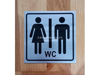 WC znak obavestenja