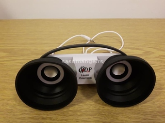 Prenosivi portable stereo zvučnici na baterije - AUX IN