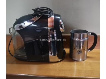 Tchibo Cafissimo aparat za kafu i Nespresso floter za mleko