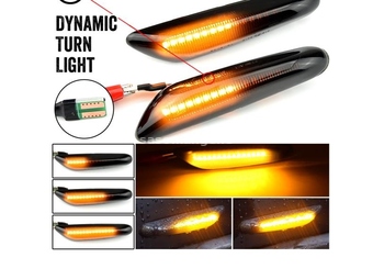 Dinamički LED bočni žmigavac - BMW