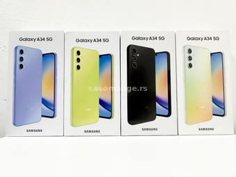 Samsung Galaxy A34 5G Green 6/128GB NOVO! NA STANJU!