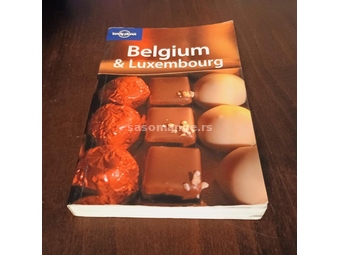 Belgium &amp; Luxembourg Lonely Planet guide ENG ilustrovano ocuvana citana Belgija i Luksemburg