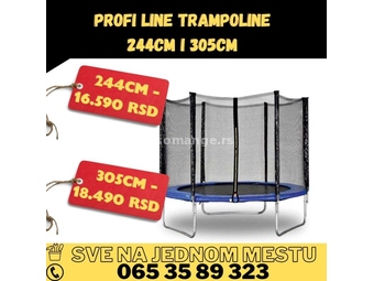 Profi line trampoline