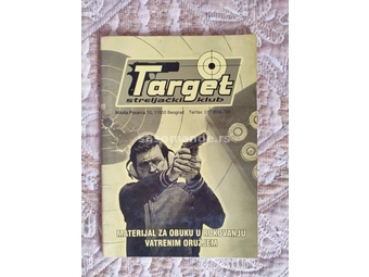 Target Streljački Klub - Materijal za obuku u rukovanju vatrenim oružjem