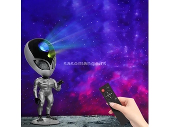 Galaxy projektor zvezdano nebo Vanzemaljac