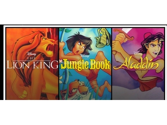 Aladdin+The Lion King+The Jungle Book