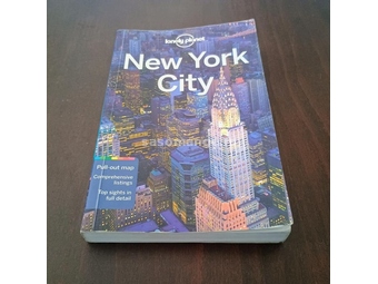 Lonely Planet New York City Vodic 450 str. Vrlo dobro ocuvan