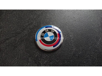 NOVO BMW znak za volan 47mm 50 years Anniversary