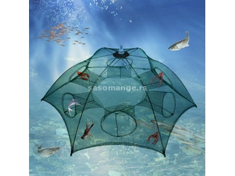 Kišobran zamka za ribolov sa 6 rupa