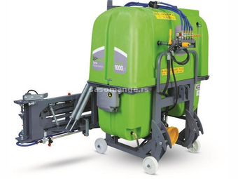 Ontar-bufer prskalica 1000l, 16m hidraulični ram, rezervoar za čistu vodu, pumpa 140l/min