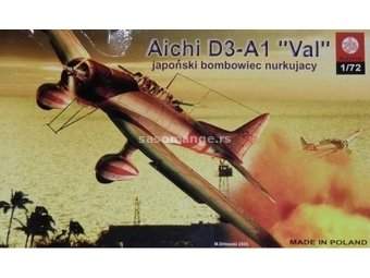 1/72 Maketa aviona Aichi D3-A1 Val