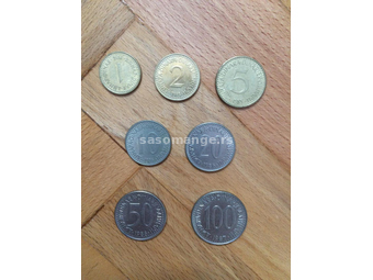 1.2.5.10.20.50 dinara -80tih