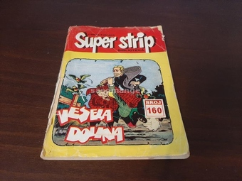Super strip biblioteka Alan Ford Vesela dolina br. 160 naslovna odvojena unutra vrlo dobro