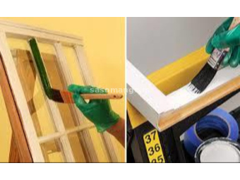 Farbanje i lakiranje stolarije (vrata/prozora),ograda, radijatora,kapija