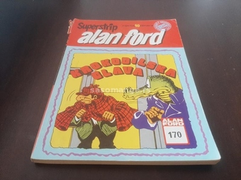 Super strip Alan Ford Vjesnik 170 Krokodilska glava rikna okrznuta unutra sjajan
