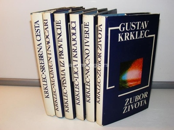 Gustav Krklec Odabrana dela 1-6 komplet