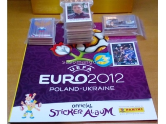 EURO 2012 kompletan set + prazan album