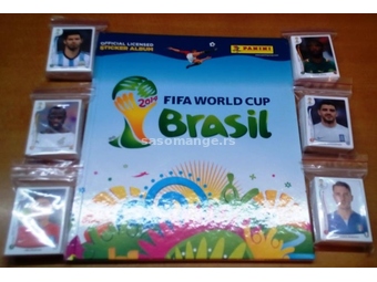 Brazil 2014 FIFA WC pojedinačna prodaja sličica