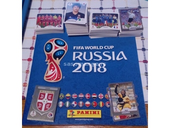 FIFA WC Russia 2018 kompletane set sličica + album