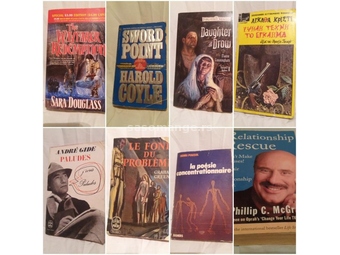 Књиге на енглеском, француском, немачком , руском , грчком , холандском ... језику