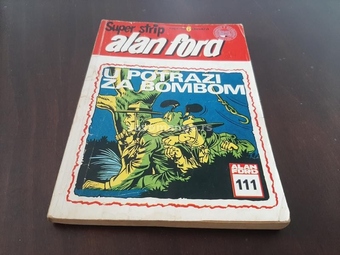 U potrazi za bombom Alan Ford 111 Super strip Vjesnik