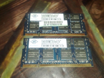 RAM 2x1Gb- Nanua DDR2