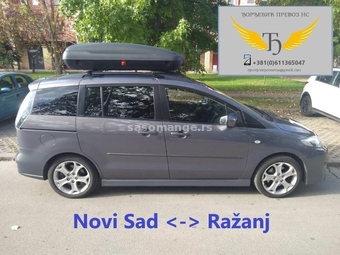 Prevoz Novi Sad &lt;-&gt; Ražanj (Đorđević prevoz NS)