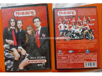Rebelde Buntovnici DVD no: 1