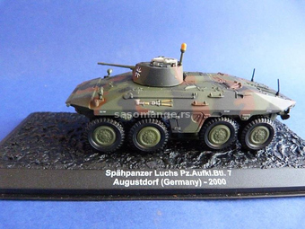 1:72 Tank Spahpanzer Luchs Germany 2000 Diecast 10x3.5 cm