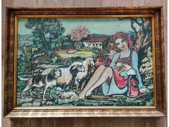 Vilerov goblen devojka sa ovcama