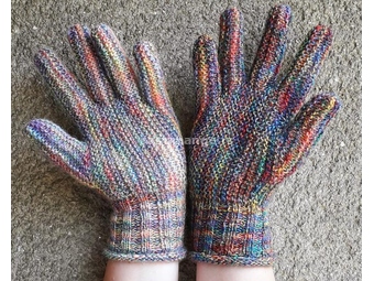 Šarene ženske rukavice - RUČNA IZRADA