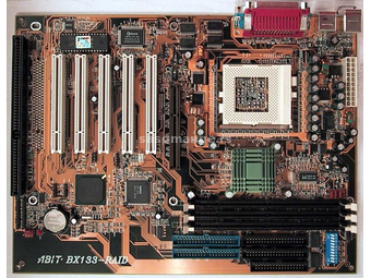 Abit BX133-RAID + Cel 633 + 2x128 MB + 2x64 MB SDRAM-a