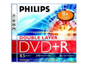 PHILIPS DVD+R DL 8x