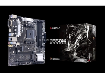 MB AM4 Biostar B550MX/E PRO 4xDDR4/2xM.2/HDMI/VGA/DVI