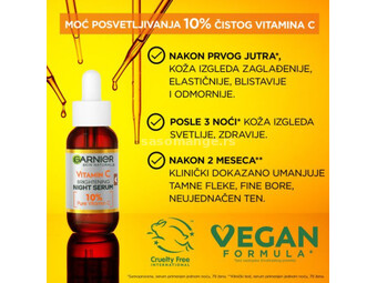 Garnier gar sn vitamin c noćni serum 30ml ( 1100018384 )