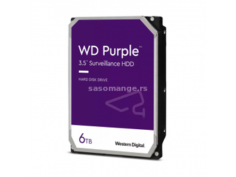 Western Digital 6TB 3.5" SATA III Purple (WD64PURZ) hard disk