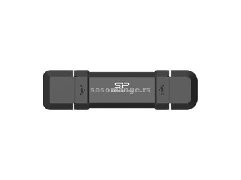 SiliconPower portable stick-type SSD 500GB, DS72, black ( SP500GBUC3S72V1K )