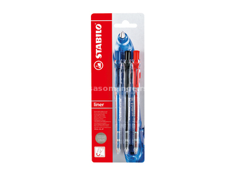 Hemijska olovka STABILO liner 308F 1/3 mix