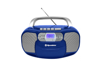 Prenosivi CD radio kasetofon plavi Roadstar RSRCR4635UMPBL