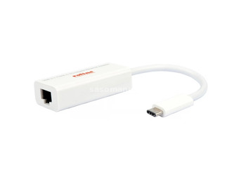 ROLINE 12.02.1109-10 USB 3.1 Type C UTP Converter 10cm 1Gbps white