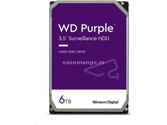 Western Digital 3.5" 6TB SATA III IntelliPower Purple (WD64PURZ) hard disk