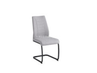 Trpezarijska stolica 1038 Siva/Crne metalne noge ( 775-523 )