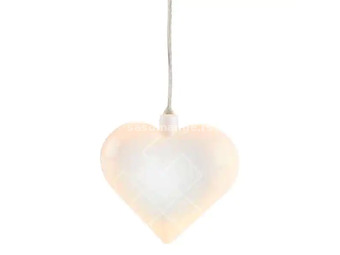 Svetleće srce AURVA V11cm sa LED i tajmerom