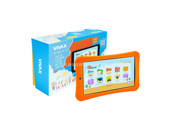 Tablet Vivax TPC-705 KIDS, 7'', MT8167 Quad Core Cortex-A53 1.3 GHz, 16 GB, 1 GB RAM, 0.3 / 2.0 M...