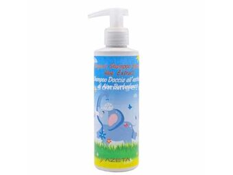 AZETABIO Organski šampon za kosu i telo sa aloe verom 200 ml/ 0+M