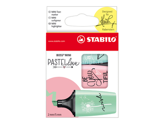 Signir STABILO BOSS MINI Pastellove II 1/3