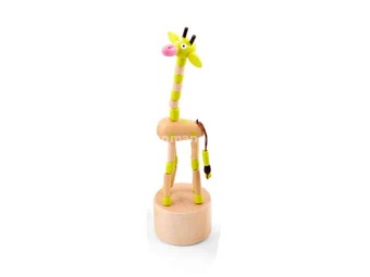 PINO Igračka sa zglobom Žirafa (zelena)