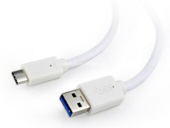 GEMBIRD Adapter kabl/ USB 3.0 na USB Type-C /CCP-USB3-AMCM-6-W/ 1.8m/ bela
