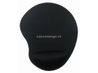 Mouse Pad with Wrist Support (Foam), 240x220 mm, Black