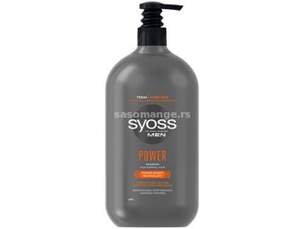 SYOSS Men Šampon za kosu za muškarce sa pumpicom Power/ 750 ml
